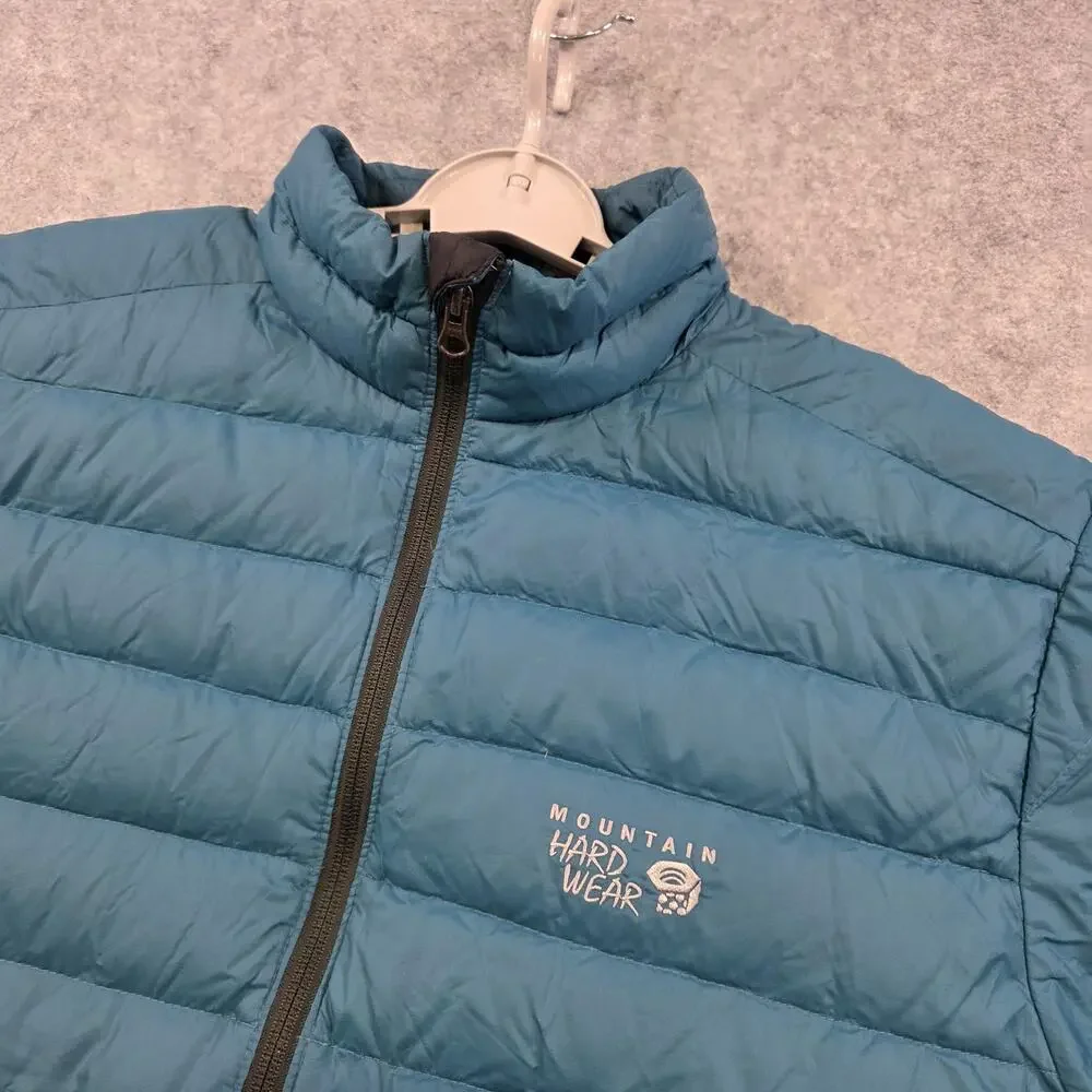 Mountain Hardwear‎ Ghost Whisperer Jacket Mens XL Down Puffer Full Zip Insulated